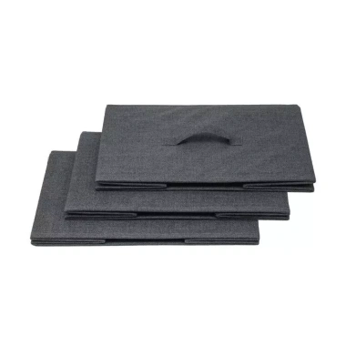 Combo 3 Hộp Vải Đựng Đồ Đa Năng Thùng Quần Áo Gấp Gọn, Quai Xách Tiện Lợi, Giá 35.000₫ 4