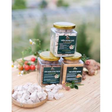 Combo 3 hũ 200ml - Viên ngậm gừng, Trà Gừng, Viên Gừng Chạm Vị Tây Nguyên, 169k 2 Combo 3 hũ 200ml - Viên ngậm gừng, Trà Gừng, Viên Gừng Chạm Vị Tây Nguyên, 169k 2