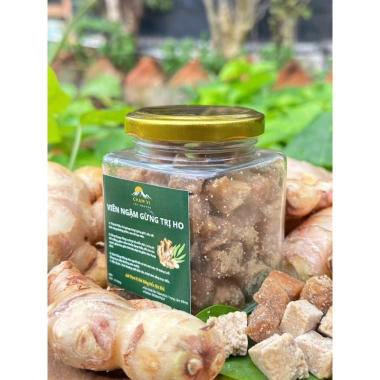 Combo 3 hũ 200ml - Viên ngậm gừng, Trà Gừng, Viên Gừng Chạm Vị Tây Nguyên, 169k