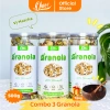 Combo 3 hũ Granola 500g 20% Yến Mạch 3 vị Mật Ong-Matcha-Chocolate - Hạt ngũ cốc dinh dưỡng tiện lợi, giảm giá 379.000₫ 4
