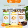 Combo 3 hũ Granola 500g 20% Yến Mạch 3 vị Mật Ong-Matcha-Chocolate - Hạt ngũ cốc dinh dưỡng tiện lợi, giảm giá 379.000₫ 9