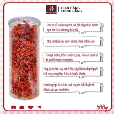 Combo 3 Hũ Khô Bò 1,5kg - Tặng Hộp Khô Gà Lá Chanh Thơ Ngon Baoanfood Giá 252.000 3
