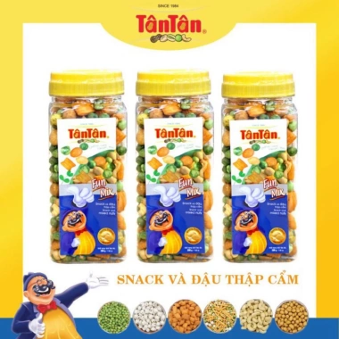 Combo 3 Hũ Snack Đậu Thập Cẩm Tân Tân 200g - Giảm giá, chỉ 189.000đ 2