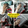 Combo 3 khăn lau xe SUPERFINE Fiber viền đỏ 40x40-30x60-40x60 - Thấm hút, vệ sinh - 39.999₫ 3