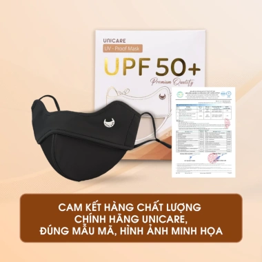 Combo 3 khẩu trang Unicare UV Proof - Chống tia UV, chính hãng, chỉ 197.000₫ 7 Combo 3 khẩu trang Unicare UV Proof - Chống tia UV, chính hãng, chỉ 197.000₫ 7