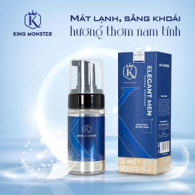 Combo 3 KING MONSTER Đế Vương: Sữa tắm 350ml + Xịt thơm miêng 10ml + Dung dịch nam 100ml - 415.000₫ 8