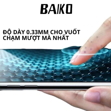 Combo 3 Kính Cường Lực Baiko KK Full Màn 7-17+ Giá Sỉ 11.999 - Chống Nhìn Trộm Bảo Vệ 2