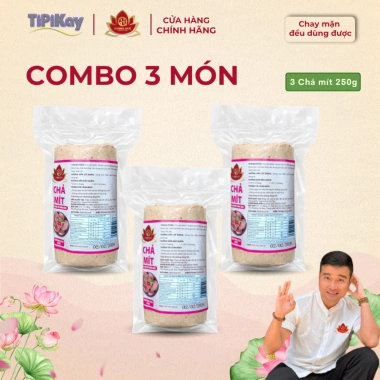 Combo 3 Loại Chả Chay 250g - Chay Mặn Đều Dùng Được, Giá Giảm 145k TiPiKay Shop 9
