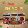 Combo 3 loại khô 300g: Bò miếng, Gà lá chanh, Heo cháy tỏi - Snack ăn vặt 199.000đ
