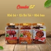 Combo 3 loại khô 300g: Bò miếng, Gà lá chanh, Heo cháy tỏi - Snack ăn vặt 199.000đ 8