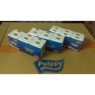 Combo 3 lốc khăn giấy Pulppy hương quế 6 gói/lốc Giá 55.000, thấm hút, mùi quế thơm 4