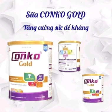 Combo 3 lon CONKO GOLD 400g - Tăng sức đề kháng, Giá chỉ 920.000đ, Gốc 1.159.200đ