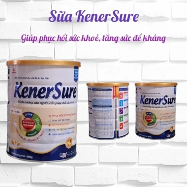 Combo 3 lon Sữa KENERSURE 800g (HSD mới) - Giá ưu đãi 1.227.000đ, tăng sức đề kháng, phục hồi nhanh