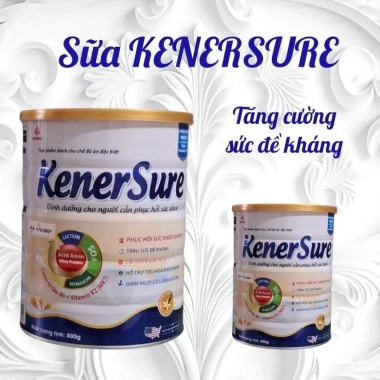 Combo 3 lon Sữa KENERSURE 800g (HSD mới) - Giá ưu đãi 1.227.000đ, tăng sức đề kháng, phục hồi nhanh