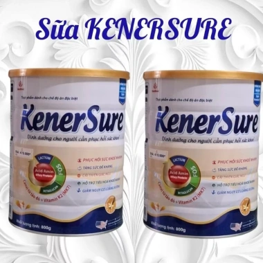 Combo 3 lon Sữa KENERSURE 800g (HSD mới) - Giá ưu đãi 1.227.000đ, tăng sức đề kháng, phục hồi nhanh