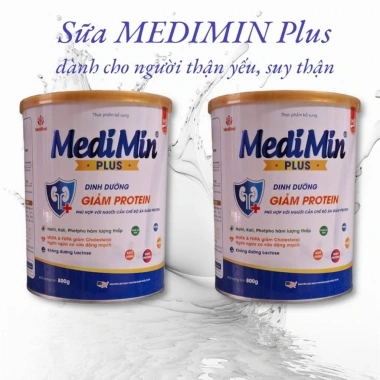 Combo 3 lon Sữa MediMin Plus 800g - Dinh dưỡng hỗ trợ thận, giảm giá 21% chỉ 1.195.000₫