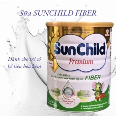 Combo 3 lon Sữa SUNCHILD FIBER 800g HSD mới - Hỗ trợ tiêu hoá kém cho trẻ 10