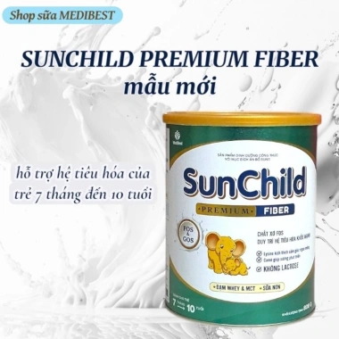 Combo 3 lon Sữa SUNCHILD FIBER 800g HSD mới - Hỗ trợ tiêu hoá kém cho trẻ 11