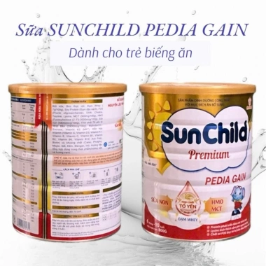 Combo 3 lon Sữa SUNCHILD PEDIA GAIN 800g HSD mới - Dinh dưỡng cho trẻ biếng ăn, giảm còn 1.13tr 2 Combo 3 lon Sữa SUNCHILD PEDIA GAIN 800g HSD mới - Dinh dưỡng cho trẻ biếng ăn, giảm còn 1.13tr 2