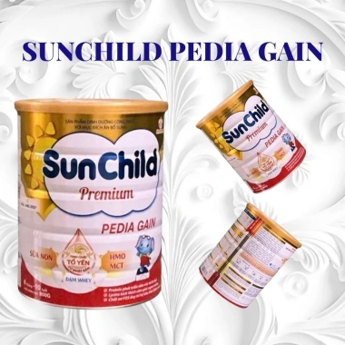 Combo 3 lon Sữa SUNCHILD PEDIA GAIN 800g HSD mới - Dinh dưỡng cho trẻ biếng ăn, giảm còn 1.13tr