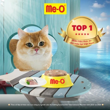 Combo 3 lon Thức ăn Me-O 400gr - Pate ngon, Tặng Nón BH HĐ299k - 132.300₫