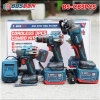 Combo 3 máy khoan mài bulong Boshun BS-CB3PCS không chổi than 2 pin 15 cell sạc nhanh 533.000₫ 3