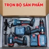 Combo 3 máy khoan mài bulong Boshun BS-CB3PCS không chổi than 2 pin 15 cell sạc nhanh 533.000₫ 6
