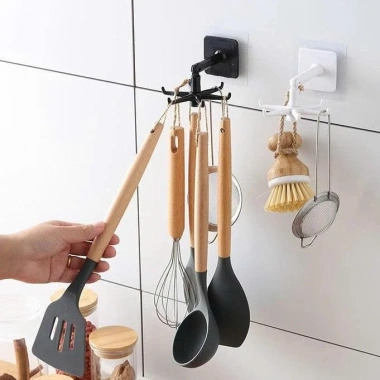 Combo 3 móc treo quần áo 6 nhánh xoay 360 tiết kiệm không gian đa năng 20.000₫ 10
