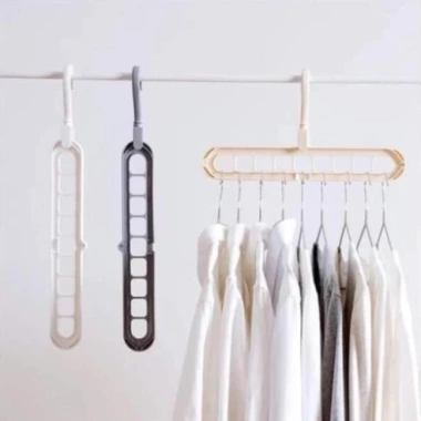 Combo 3 Móc Treo Quần Áo Đa Năng 9 Lỗ Tiết Kiệm Diện Tích - Giá chỉ 39.000 VND 3