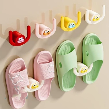 Combo 3 móc treo tường mặt cười – Gắn dép, treo đồ, dán tường không khoan 7 Combo 3 móc treo tường mặt cười – Gắn dép, treo đồ, dán tường không khoan 7