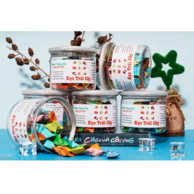 Combo 3 món ăn vặt: bột tráng rong biển, kẹo trái cây, khô gà lá chanh – 200.000₫ (giảm 44.000₫) 4