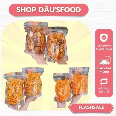 Combo 3 món ăn vặt ngon - Bimbim que, Nui chiên bơ, Đùi gà bơ cay 1.5kg chỉ 150.000đ