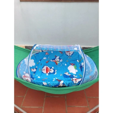 Combo 3 món Nôi tre Bọc Màn nôi đặt nằm võng cho bé Giá ưu đãi 279.500 VND 4