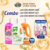 Combo 3 Nước Lau Sàn Senny Hương Quế Sả Chanh Hoa Lily - Loại Bỏ Vết Bẩn, Khử Mùi, Vệ Sinh Sàn Gỗ & Gạch 980g