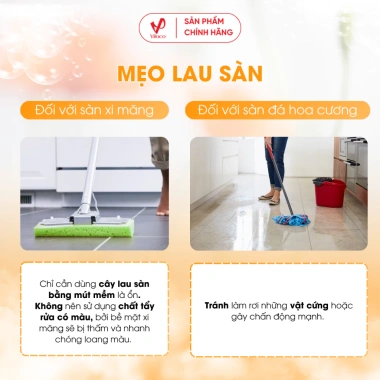 Combo 3 Nước Lau Sàn Senny Hương Quế Sả Chanh Hoa Lily - Loại Bỏ Vết Bẩn, Khử Mùi, Vệ Sinh Sàn Gỗ & Gạch 980g 5