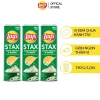Combo 3 Ống Bánh Lay's Stax 150g – Tự Nhiên, Tôm Hùm Nướng, Kem Chua Hành Tây, BBQ – Giòn Ngon Thấm Vị, chỉ 121k