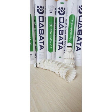 COMBO 3 Ống Cầu DABATA Chính Hãng - Chuẩn Thi Đấu, Tốc Độ 77, Giá 1,150,000₫
