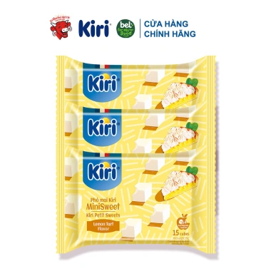 Combo 3 Phô mai Kiri vị chanh 15C 78g giảm giá 19% chỉ 168.150 VND 2 Combo 3 Phô mai Kiri vị chanh 15C 78g giảm giá 19% chỉ 168.150 VND 2