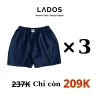 Combo 3 quần đùi nam Kate 4.071 – Form thoải mái, chất mềm mịn, màu tươi trẻ – 217k 3