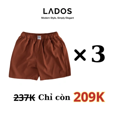 Combo 3 quần đùi nam Kate 4.071 – Form thoải mái, chất mềm mịn, màu tươi trẻ – 217k 4