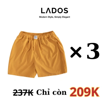 Combo 3 quần đùi nam Kate 4.071 – Form thoải mái, chất mềm mịn, màu tươi trẻ – 217k 5