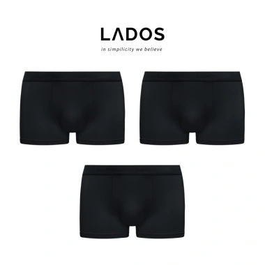 Combo 3 Quần Lót Nam Boxer Bamboo Lados-7.146 Siêu Co Giãn Thoáng Mát Thấm Hút Mồ Hôi Giá Ưu Đãi 181.000 VND