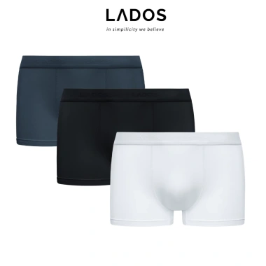 Combo 3 Quần Lót Nam Boxer Lados-7.126 Cotton Bamboo Co Giãn Dài Thoáng Mát Thấm Hút Mồ Hôi - Giá 160.000₫