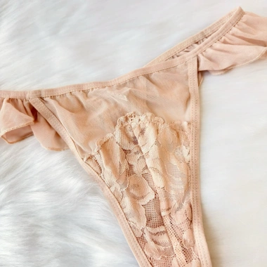 Combo 3 Quần Lót Nữ Bèo Công Chúa Ren Lưới Co Giãn Thoáng Khí Size S-M – 59.000₫ 3 Combo 3 Quần Lót Nữ Bèo Công Chúa Ren Lưới Co Giãn Thoáng Khí Size S-M – 59.000₫ 3