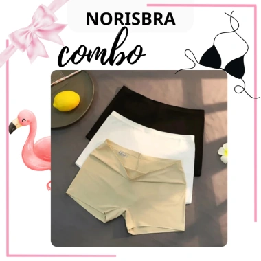 Combo 3 Quần Mặc Váy Đúc Su Mát Mịn AMYBRA V8.205 – Set 3 Quần Lót Bảo Hộ Không Lộ Viền Giá 107.000đ 10