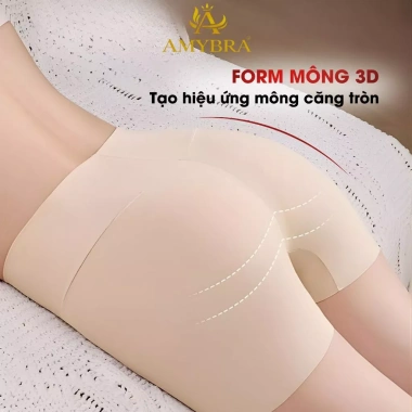 Combo 3 Quần Nữ Cạp Cao Không Viền Bảo Hộ Đúc Su Mát Mịn AMYBRA V8.941 Giá 155k 5