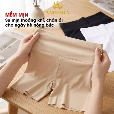 Combo 3 Quần Nữ Cạp Cao Không Viền Bảo Hộ Đúc Su Mát Mịn AMYBRA V8.941 Giá 155k 8