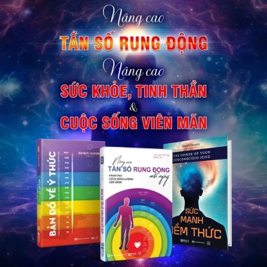 Combo 3 Sách Giải Mã Bản Thân: Bản Đồ Ý Thức, Tăng Tần Số Rung Động, Khơi Dậy Sức Mạnh Tiềm Thức - Giá 103.950 VND