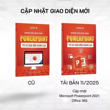 Combo 3 Sách Word Excel Powerpoint Unica - Tin học văn phòng từ cơ bản tới nâng cao, giảm giá 439.000₫ 8