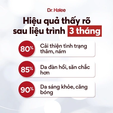 Combo 3 set Collagen Lựu đỏ Curcumin Dr Halee 9 hộp 10 gói Giá chỉ 2.295.000 VNĐ